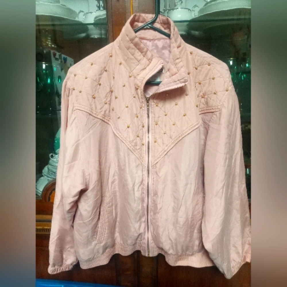 🤠Vital Zone Pink Quilted Women's Jacket  Size pXL